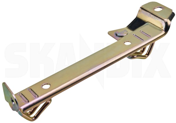 Bracket, Exhaust Front silencer 1357927 (1060024) - Volvo 700, 900, S90, V90 (-1998) - Keywords: bracket exhaust front silencer hangers holders holding brackets mountings mounts silencermounts Genuine axle for front multilink silencer vehicles with