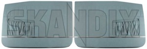 Interior door panel front blue Kit for both sides  (1060051) - Volvo 120 130, 220 - covering covers door cards interior door panel front blue kit for both sides upholstery Own-label 170 505 170505 170 505 blue both drivers for front kit left passengers right side sides
