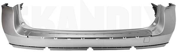 Bumper cover rear painted oyster grey pearl 39884041 (1060109) - Volvo V70 (2008-) - Keywords: bumper cover rear painted oyster grey pearl rear bumper skirts Genuine 472 colour grey matching oyster painted pearl rear spoiler without