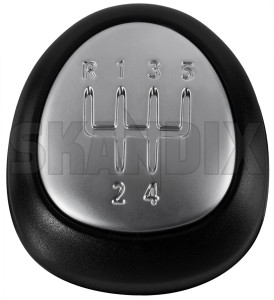 Symbol, Shift knob cap 55558081 (1060358) - Saab 9-3 (2003-) - symbol shift knob cap Genuine for knob leather shift vehicles without