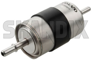Fuel filter Petrol 32242191 (1060468) - Volvo Polestar 1, S60 (2019-), S90 (2017-), V60 (2019-), V60 CC (2019-), V90 (2017-), V90 CC, XC60 (2018-), XC90 (2016-) - fuel filter petrol fuelfilter petrolfilter Own-label bulletfilters cartouche cartridges cassette external filter filters for fuel petrol shellfilters single singleuse singleusefilters spinon spin on use vehicles with