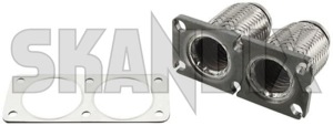 Repair link, Catalytic converter  (1060531) - Volvo S40, V40 (-2004) - repair link catalytic converter Own-label flexible