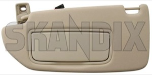 SKANDIX Shop Volvo Ersatzteile: Brillenhalter schwarz VOLVO Mikrotechnik  (lederfrei) 32251677 (1090329)