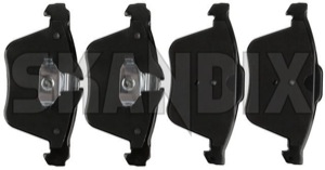 Brake pad set Front axle 32373178 (1061108) - Volvo S60 (2011-2018), S60 CC (-2018), V60 CC (-2018) - brake pad set front axle Own-label 316 316mm axle front mm rc01