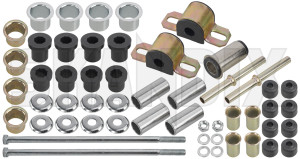 Bushing, Suspension Front axle Kit  (1061126) - Volvo 140 - bushing suspension front axle kit bushings chassis Own-label polyurethan  polyurethan  axle duty front heavy kit pu reinforced