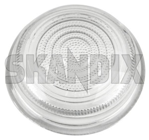 Lens, Indicator 651962 (1061129) - Volvo P445, PV - lens indicator Own-label white