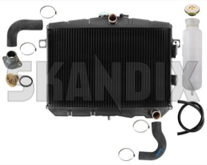 Radiator, Engine cooling  (1061152) - Volvo P1800 - 1800e p1800e radiator engine cooling skandix SKANDIX closed closed  conversion expansion kit tank with