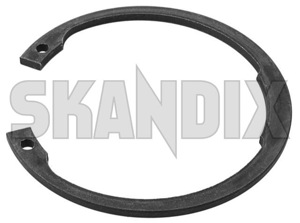 Safety ring, Wheel bearing 4345450 (1061217) - Saab 9-3 (-2003), 9-5 (-2010), 900 (1994-) - safety ring wheel bearing Genuine axle front