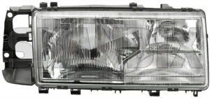 Headlight right H4 with Fog light 3518253 (1061231) - Volvo 700, 900 - headlight right h4 with fog light Genuine aiming bulb fog for h4 headlight included light motor right righthand right hand traffic with without