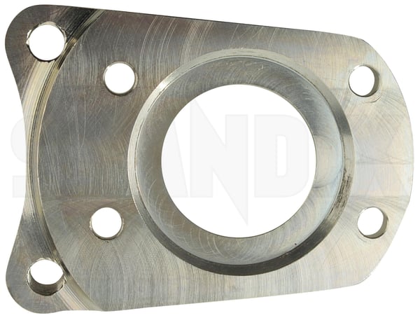 Carrier, Brake caliper right 673582 (1061438) - Volvo 120, 130, 220, P1800, P1800ES - Keywords: 1800e brake caliper bracket brakecalipercarrier carrier bracket carrier brake caliper right mounting bracket p1800e skandix SKANDIX 2 2circuit 2 circuit axle front new part right
