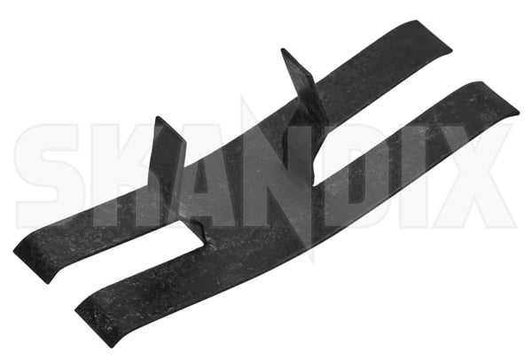 Clip, Interior panel Cover Radio Clamp 665791 (1061537) - Volvo 140, 164, P1800, P1800ES, PV, P210 - Keywords: 1800e clamps clip interior panel cover radio clamp p1800e Genuine clamp clip cover radio