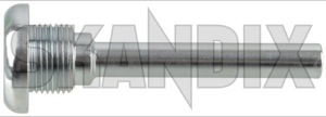 Fluid level pipe, Transmission 93183576 (1061673) - Saab 9-3 (2003-) - fluid level pipe transmission Genuine 