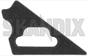 Gasket, Mirror foot fits left and right 12798716 (1061718) - Saab 9-3 (2003-) - a pillar cover a pillar mirror feetgaskets feetseals footgaskets footseals gasket mirror foot fits left and right mirrorassembly mirrorblinds mirrorcovers mirrorfeetgaskets mirrorfootgaskets mirrorfootseals mirrormounting mirrortriangulars mirrortripod mirrotfeetseals packning triangulars tripod Own-label and fits gasket left right