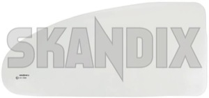 ventilation window rear right clear 658102 (1061722) - Volvo PV - flipper window quarter window vent window ventilation window rear right clear skandix SKANDIX clear glass only pane rear right
