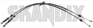 Gearshift cable, Manual transmission 8689481 (1061763) - Volvo S60 (-2009) - gearshift cable manual transmission shiftcable transmissioncable Genuine 