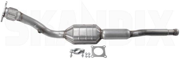 Katalysator 8603022 (1061997) - Volvo 850, S70, V70 (-2000) - ОЕ-Nummern: 1271780, 1275015, 9155726, 9202455, 9205571, 9445331 - Keywords: 850 854 855 estate gkat gkat g kat hauptkat hauptkatalysator kat katalysator kombi limousine s70 sedan stufenheck v70 wagon Hausmarke anbaumaterial anbausatz anbauteilen einbaumaterial einbauteilen mit montagematerial montagesatz montageteilen