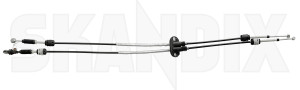 Gearshift cable, Manual transmission 31325662 (1062130) - Volvo C30, C70 (2006-), S40, V50 (2004-) - gearshift cable manual transmission shiftcable transmissioncable Genuine drive for hand left leftrighthand left right hand lefthanddrive lhd rhd right righthanddrive traffic