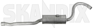 Middle silencer 3514719 (1062210) - Volvo 700, 900 - middle silencer Own-label 