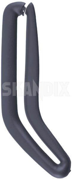 Cover, Safety belt left B-pillar blue 9410395 (1062318) - Volvo 850 - Keywords: cover safety belt left b pillar blue cover safety belt left bpillar blue Genuine bpillar b pillar blue left