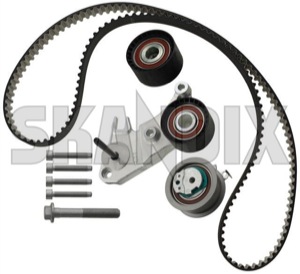 Timing belt kit 32298420 (1062711) - Volvo S60 (2019-), S60 CC (-2018), S60, V60 (2011-2018), S80 (2007-), S90, V90 (2017-), V40 (2013-), V40 CC, V60 (2011-2018), V60 (2019-), V60 CC (2019-), V70, XC70 (2008-), V90 (2017-), V90 CC, XC40/EX40, XC60 (2018-), XC60 (-2017), XC90 (2016-) - timing belt kit Genuine belt idler pulley toothed with