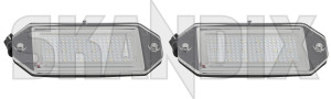 Licence plate light Kit for both sides 9152295 (1062814) - Volvo 850, 900, S90 (-1998) - licence plate light kit for both sides licenceplate licenseplate numberplate registrationplate Own-label both drivers for kit led left passengers right side sides