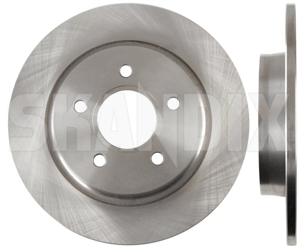 Brake disc Rear axle non vented 31471039 (1062971) - Volvo V40 (2013-), V40 (2013-), V40 CC - ОЕ-Numbers: 31341645, 31341646 - Keywords: brake disc rear axle non vented brake rotor brakerotors rotors Own-label 2 additional and axle fits info info  left non note pieces please rear right solid vented