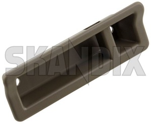 Handle, Trunk panel oak 39961480 (1063244) - Volvo V70 (-2000), V70 XC (-2000) - handle trunk panel oak Genuine 3x80 3x90 oak