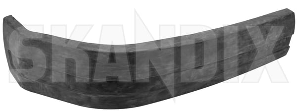 Gummiauflage Stoßstange vorne links Europa 1203319 (1063450) - Volvo 140, 164 - Keywords: 142 144 145 gummiauflage stossstange vorne links europa gummiauflagen p140 p142 p144 p145 p164 schuerzen stossfaenger stossstange stossstangenhorn Original altem aus europa lagerbestand linker links new nos nos  old stock stossstange vorderer vorne