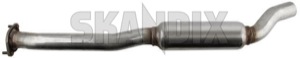 Front silencer 30676980 (1063637) - Volvo S40, V50 (2004-) - front silencer Genuine addon add on allwheel all wheel awd drive material without xwd