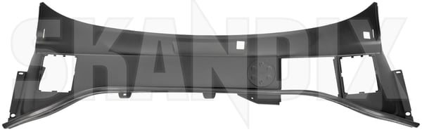 Windshield cowl panel 31299843 (1063654) - Volvo S80 (2007-), V70, XC70 (2008-) - ОЕ-Numbers: 30661125, 30779838, 31217310, 31278077 - Keywords: drainage channels water drainage windscreen scuttle covers windshield cowl panel wiper mechanism covers Genuine drive for hand left lefthand left hand lefthanddrive lhd vehicles