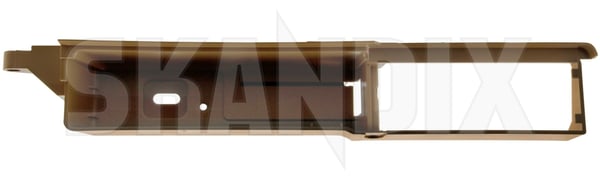 Door handle recess front left beige 3541125 (1063751) - Volvo 700 - ОЕ-Numbers: 1345876, 3500203, 3508988, 3519795 - Keywords: armrestrecess door handle recess front left beige doorgriprecess dooropenerrecess doorpanelrecess grip recess inside door puller Genuine beige front left lower section