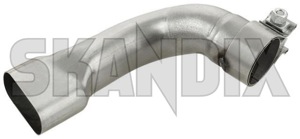 Exhaust pipe right exposed Tailpipe 31392534 (1063843) - Volvo XC60 (-2017) - exhaust pipe right exposed tailpipe Own-label exhaust exposed for oval pipes right sr08 tailpipe two vehicles with