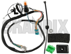 Harness, Outside mirror left 31424167 (1063936) - Volvo XC60 (-2017) - cables harness outside mirror left mirrorcables mirrorharness mirrorwires wires wiring Genuine blind blis electronically foldable information left memory spot system with without