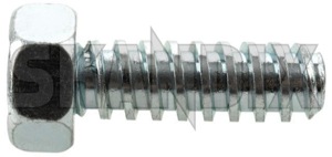 Fender screw trapezoidal thread 942477 (1064262) - Volvo PV - body screws fender screw trapezoidal thread tapping screws wing bolts Own-label thread trapezoidal