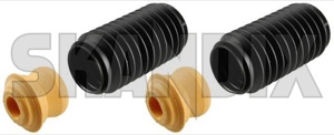 Shock absorber Dust cover Kit for both sides  (1064356) - Volvo S40, V40 (-2004) - shock absorber dust cover kit for both sides Own-label axle blocks both buffers bump drivers for front helper kit left passengers right rubber side sides springs stop stops strut suspension with