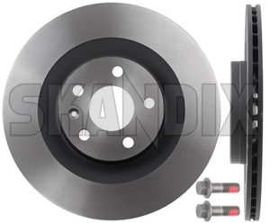 Brake disc Rear axle internally vented 31471816 (1064444) - Volvo S60, V60, V60 CC (2019-), S90, V90 (2017-), V90 CC, XC60 (2018-), XC90 (2016-) - brake disc rear axle internally vented brake rotor brakerotors rotors Genuine 17 17inch 2 320 320mm additional axle inch info info  internally mm note pieces please rear rk02 vented