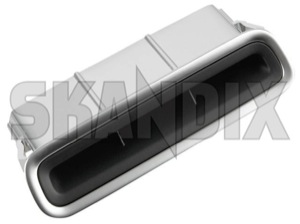 SKANDIX Shop Volvo Ersatzteile: Lüftungsdüse, Innenraum Armaturenbrett  links chrom 30755423 (1064453)