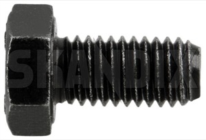 Screw/ Bolt without Collar Outer hexagon M8 986984 (1064557) - Volvo 120, 130, 220, universal ohne Classic, PV - screw bolt without collar outer hexagon m8 screwbolt without collar outer hexagon m8 Genuine 16 16mm 88 88 8 8 collar hexagon m8 metric mm outer thread with without