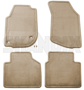 Floor accessory mats Textile beige consists of 4 pieces 9183545 (1064646) - Volvo S90 (-1998) - floor accessory mats textile beige consists of 4 pieces Genuine 4 beige cloth consists drive executive fabric fleece for four hand left lefthand left hand lefthanddrive lhd model of pieces rear textile vehicles woven