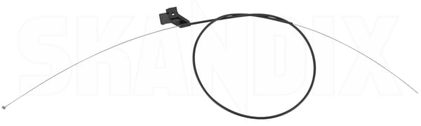 Hood Release Cable 4855011 (1064822) - Saab 9-5 (-2010) - Keywords: bonnet cables bonnet unlocking wires bowden cable hood release cable wire box Genuine Hedin Saab Parts drive for hand left lefthand left hand lefthanddrive lhd vehicles