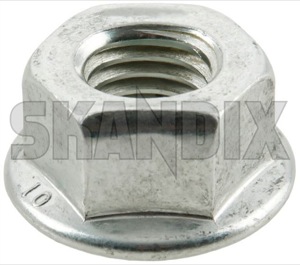 Lock nut all-metal with Collar with metric Thread M10 Zinc-coated 11900441 (1064946) - Saab universal ohne Classic - lock nut all metal with collar with metric thread m10 zinc coated lock nut allmetal with collar with metric thread m10 zinccoated nuts Genuine allmetal all metal clamping collar deformed elliptically fasteners hexagon locking locknuts m10 metric nuts outer retaining self selflocking squeezed stopnut stoppnut stovernuts thread threads with zinccoated zinc coated