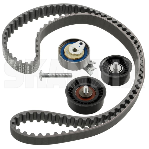 Timing belt kit 93185845 (1064953) - Saab 9-3 (2003-) - ОЕ-Numbers: 24426500, 24447883, 24451895, 55350580, 55352713, 55567191, 9128739, 9240033 - Keywords: timing belt kit Genuine Hedin Saab Parts 