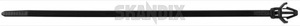 Clip Cable tie Clip with Cable clip 11900515 (1065327) - Saab 9-3 (-2003), 9-3 (2003-), 9-5 (-2010), 900 (1994-), 900 (-1993), 9000 - clip cable tie clip with cable clip staple clips Genuine cable cabletiebase cabletiebrackets cabletieclips cabletieholder cabletiesockets clip tie with