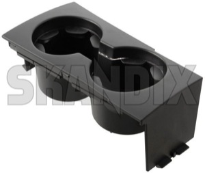 Cup holder tunnel console charcoal 30664814 (1065397) - Volvo XC70 (2001-2007) - bottleholders cup holder tunnel console charcoal drinkholders mugholders tinholders Genuine charcoal console tunnel