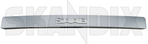 Handle, Tailgate/ Bootlid SAAB 12846211 (1065898) - Saab 9-3 (2003-) - bootlid handle tailgate bootlid saab handle tailgatebootlid saab hatchback liftgate trunklid Genuine integrated licence light plate saab with