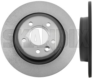 Brake disc Rear axle non vented 31471039 (1066555) - Volvo V40 (2013-), V40 (2013-), V40 CC, V40 Cross Country - brake disc rear axle non vented brake rotor brakerotors rotors Genuine 2 additional and axle fits info info  left non note pieces please rear right rk01 solid vented