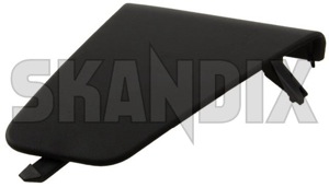 Cap, Side panel Seat front right dark grey 30860023 (1066565) - Volvo S40, V40 (-2004) - cap side panel seat front right dark grey caps covering covers plugs shrouds Genuine 7x70 dark front grey right