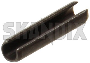 Slotted Spring pin Handle, Inner door inner 951933 (1066642) - Volvo P1800, P1800ES - 1800e cpins c pins p1800e pins roll pins sleeves slotted spring pin handle inner door inner tensioner tensioning Genuine door doorhandle handle handle  inner