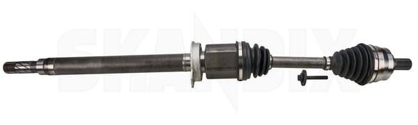 Antriebswelle vorne rechts 36010213 (1066707) - Volvo V40 (2013-), V40 Cross Country - ОЕ-Nummern: 31437066, 31437595, 36010140 - Keywords: achswelle achswellen antrieb antriebswelle vorne rechts antriebswellen awellen a wellen cc cross country gelenkwelle gelenkwellen v40 Hausmarke at austauschteil im rechter rechts tausch tauschteil vorderer vorne