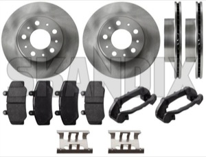 Brake disc Front axle internally vented System Bendix Kit for both sides  (1067179) - Volvo 700 - brake disc front axle internally vented system bendix kit for both sides brake rotor brakerotors rotors Own-label 14 14inch 262 262mm abs addon add on axle bendix both brake caliper carrier drivers for front hub inch internally kit left material mm pads passengers right side sides system vehicles vented with without